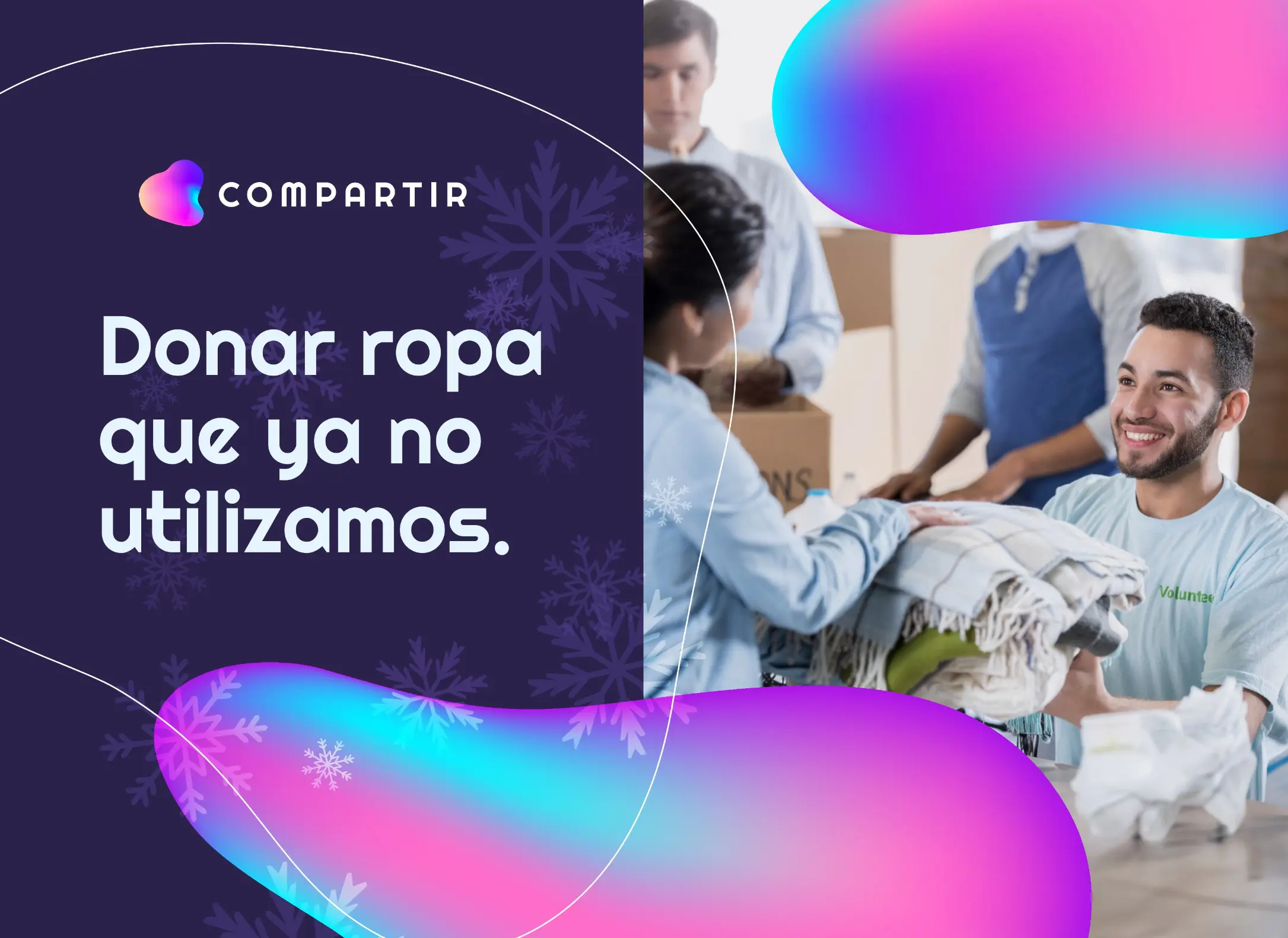 Banner Donar ropa que no utilizamos